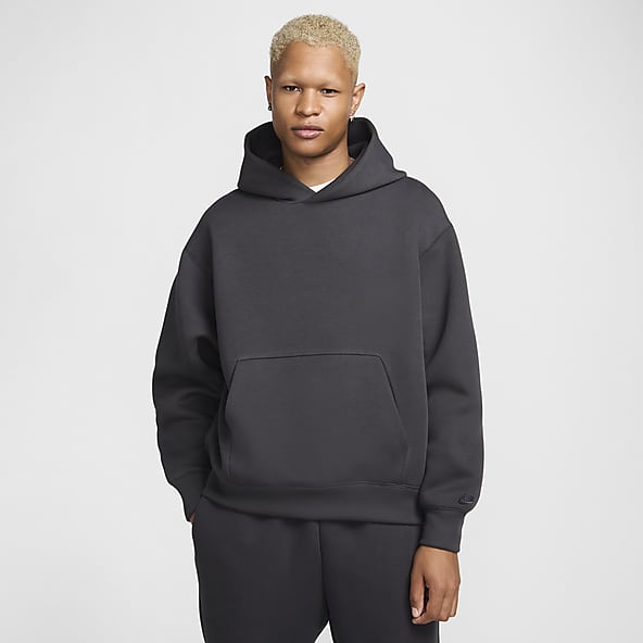 Fuzzy nike hoodie top